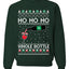 Ho Ho Ho Whole Bottle Wine Spirits Ugly Christmas Sweater Unisex Crewneck Sweatshirt
