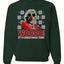 Woooo! It's Christmas Time Ugly Christmas Sweater Unisex Crewneck Sweatshirt