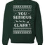 You Serious Clark Christmas Vacation Movie Merry Ugly Christmas Sweater Unisex Crewneck Graphic Sweatshirt
