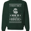 Theres Some Hos in The House Santa Merry Ugly Christmas Sweater Unisex Crewneck Graphic Sweatshirt