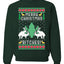 Merry Christmas Bitches Merry Ugly Christmas Sweater Unisex Crewneck Graphic Sweatshirt