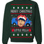 Merry Christmas Little Fella Funny 90s Harry Movie Quote Ugly Christmas Sweater