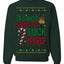 It's Not Going to Suck Itself Funny Candy Cane Ugly Christmas Sweater Crewneck Sweatshirt