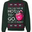 You Can Take Me Hot to Go, Hot Cocoa Viral Song Pop Music Ugly Christmas Sweater Crewneck Sweatshirt