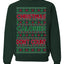 Christmas Calories Don't Count Funny Family Holidays Ugly Christmas Sweater Crewneck Sweatshirt