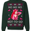 Ho Ho Ho Hot to Go, Viral Midwest Princess Song Dance Pop Star Concert Tour Merch Ugly Christmas Sweater Crewneck Sweatshirt