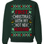 First Christmas With My Hot New Husband Classic Newlywed Ugly Christmas Sweater Crewneck Sweatshirt