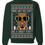 There Ain't No Party Like a Diddy Party Funny Classic Ugly Christmas Sweater Crewneck Sweatshirt