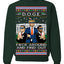 Doge F Around and Find Out Donald Trump Elon Vivek MAGA Ugly Christmas Sweater Crewneck Sweatshirt