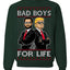 Bad Boys for Life Donald Trump JD Vance Funny 90s Movie Ugly Christmas Sweater Crewneck Sweatshirt