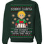 Sorry Santa Dad Never Came Back With Milk, Funny Viral Daddy Left Sad Kid Meme Funny Ugly Christmas Sweater Crewneck Sweatshirt