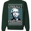 Literally Freezing McConnell Senator Ugly Christmas Sweater Unisex Crewneck Sweatshirt