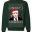 Merry Creedmas Office Humor TV Ugly Christmas Sweater Unisex Crewneck Sweatshirt