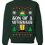Son Of A Nutcracker Christmas Movie Quote  Ugly Christmas Sweater Unisex Crewneck Sweatshirt