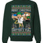 Merry Christmas Shitter's Full Ugly Christmas Sweater Unisex Crewneck Sweatshirt