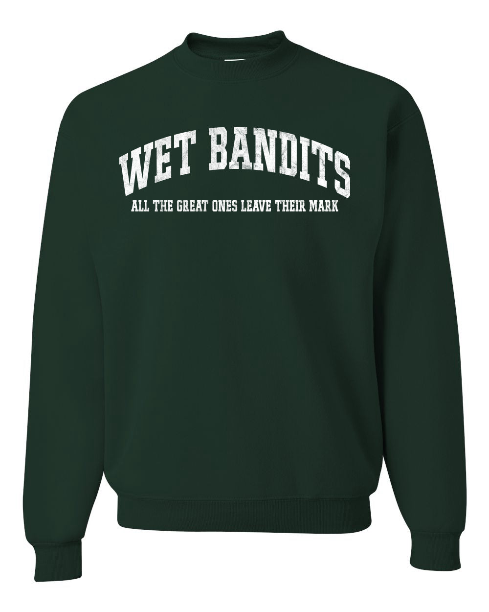 Vintage Movie Quote Wet Bandits Leave They're Mark Christmas Unisex Crewneck Sweatshirt