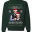 Here To F Stuff Up Step Brothers Holiday Pose Ugly Christmas Sweater Unisex Crewneck Sweatshirt