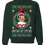 Snitches Get Stitches Meme Elf On A  Ugly Christmas Sweater Unisex Crewneck Sweatshirt