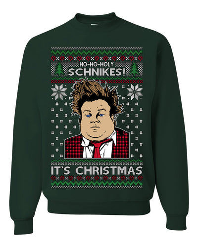 Ho Ho Holy Schnikes Funny 90s Classic Tommy Boy Movie Ugly Christmas Sweater
