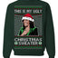 This Is My Ugly Sweater Funny Santa Kamala Harris Ugly Christmas Sweater