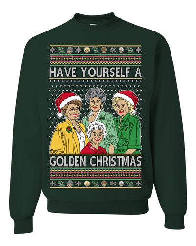Have Yourself a Golden Christmas Classic TV Show Ugly Christmas Sweater