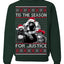 Tis the Season For Justice Harambe Peanut Fred Raccoon Ugly Christmas Sweater