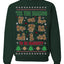 Tis' The Season To Be Naughty Unisex Ugly Crewneck Sweatshirt Crewneck Sweatshirt