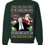 Put the Cookies Down Make America Healthy Again RFK Ugly Christmas Sweater Crewneck Sweatshirt