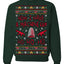 Now I Have a Machine Gun Ho Ho Ho Nakatomi Die Hard McClane Classic 80s Xmas Movie Ugly Christmas Sweater Crewneck Sweatshirt