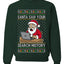 Santa Saw Your Search History, Funny Internet Humor, Ugly Christmas Unisex Sweater, Crewneck Sweatshirts