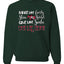 Dance Like, Shine Like Rudolph, Give Like Santa Love Like Jesus, Cute Holiday, Ugly Christmas Sweater, Crewneck Sweatshirts