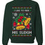 I Like To Ride His Sleigh, Unisex Ugly Christmas Sweater, Crewneck Sweatshirts