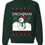 Snowman, Unisex Ugly Christmas Sweater Crewneck Sweatshirts