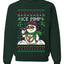 Snow Ice Pimp, Funny Unisex Ugly Christmas Sweater, Crewneck Sweatshirts
