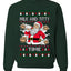 Milk And Titty Time, Unisex Ugly Christmas Sweater Crewneck Sweatshirts