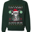 Look At Me Being All Festive And Shit, Unisex Ugly Christmas Sweater, Crewneck Sweatshirts