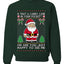Is That A Candy Cane In Your Pocket Naughty Santa, Unisex Ugly Christmas Sweater, Crewneck Sweatshirts
