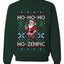 Skinny Santa Ho Ho Ho Ho-Zempic Weight Loss Shot, Unisex Ugly Christmas Sweater, Crewneck Sweatshirts