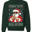 Santa Says 6 7 Numbers Meme, Unisex Ugly Christmas Sweater, Crewneck Sweatshirts
