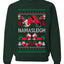 Namasleigh, Namaste Yoga Santa Claus, Unisex Ugly Christmas Sweater Crewneck Sweatshirts