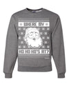 Where's My Ho Ho Hos | Santa Design Merry Ugly Christmas Sweater Unisex Crewneck Graphic Sweatshirt