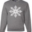 Snowflake, Pretty Holiday Christmas Design, Unisex Christmas Sweater, Crewneck Sweatshirts