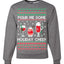 Pour Me Some Holiday Cheer Ugly Christmas Sweater Unisex Crewneck Sweatshirt