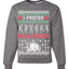 I Prefer Halloween Dancing Skeletons Ugly Christmas Sweater Unisex Crewneck Sweatshirt