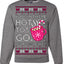 You Can Take Me Hot to Go, Hot Cocoa Viral Song Pop Music Ugly Christmas Sweater Crewneck Sweatshirt