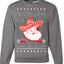 Feliz Navidad Puro Pinche Pari Funny Spanish Song Ugly Christmas Sweater Crewneck Sweatshirt