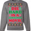 Die Hard is a Christmas Movie Classic McClane Nakatomi Ugly Christmas Sweater Crewneck Sweatshirt