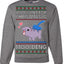 All I Want for Christmas is Moo Deng Cute Pygmy Hippo Ugly Christmas Sweater Crewneck Sweatshirt