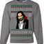Llega Navidad Y Yo Sin Ti Christmas Is Coming Marco Ugly Christmas Sweater Crewneck Sweatshirt