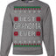 Best Grandma Ever Classic Winter Holidays Ugly Christmas Sweater Crewneck Sweatshirt